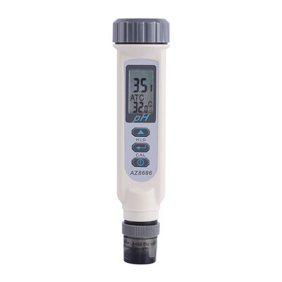 Medidor de pH digital de alta precisão com calibração automática em 3 pontos para ensaios portáteis da qualidade da água
