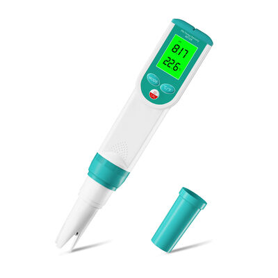 Medidor Digital de Salinidade e pH à Prova d'Água com Tela Grande HD para Faixa de Salinidade de 0-100%