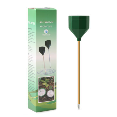YIERYI Análogo sem bateria medidor de umidade do solo com precisão de sonda de metal 0-10 escala de higrômetro para jardim de vasos de plantas de cultivo