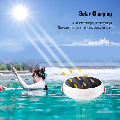 Clorômetro Wifi 7 em 1 flutuante à prova d'água com Smart Hub Sal/EC/TDS/ORP&Temp USB Medidor de pH solar para piscinas