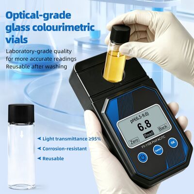YIERYI Teste fotométrico portátil e preciso de qualidade da água para pH, cloro residual, cloro total