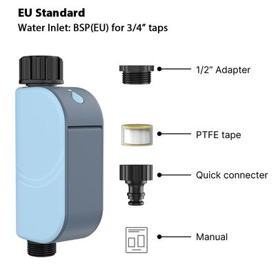 Controlador de irrigação com temporizador automático