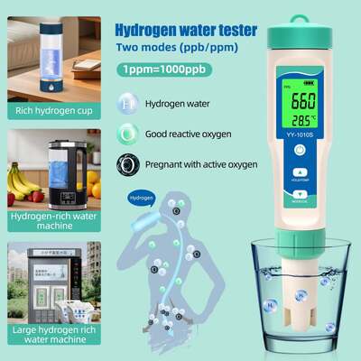 YY-1010S caneta de ensaio de qualidade da água 10 em 1 PH TDS EC Salinidade ORP H2 S G Temperatura Resistividade ao cloro