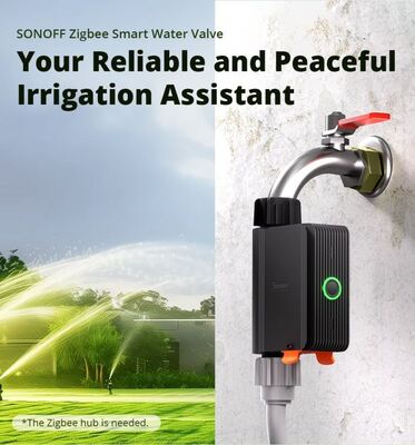 Zigbee Wireless Smart Water Flow Valve Controle de aplicativo de telefone temporizador automático de água para o jardim gramado vegetal patch