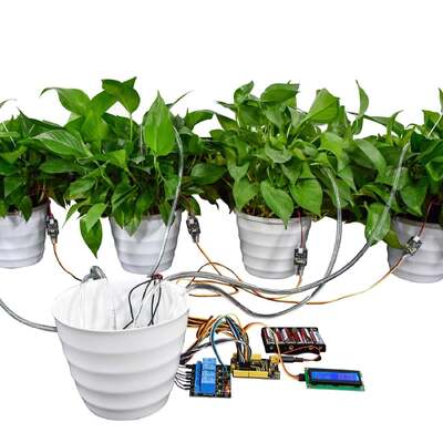 Kit de Rega Automática DIY Compatível com Arduino para Competições Maker, Aprendizagem de Programação Mixly para Educação STEAM