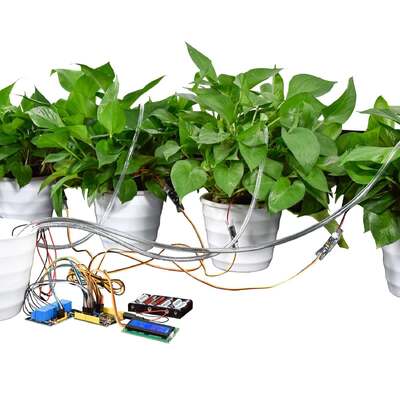 Kit de Rega Automática DIY Compatível com Arduino para Competições Maker, Aprendizagem de Programação Mixly para Educação STEAM