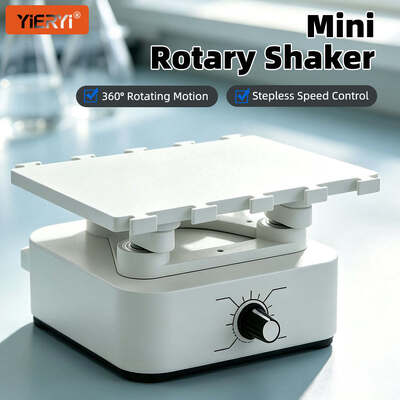 Mini Orbital Rotating Laboratory Shaker, Velocidade Ajustável 30-120 RPM, Mixer de Laboratório para Descoloração, Incubação, Anticorpo Primário e Cultura de Células