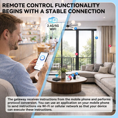 Official Smart 2.4G/5G Dual Band Multi Mode Gateway, Wholehome Smart Home Hub, Supports Zigbee  Blue Tooth