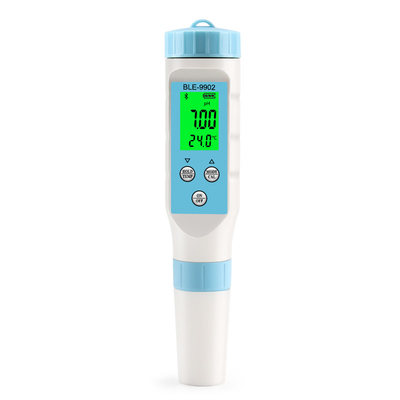 Medidor de pH 3 em 1 com Bluetooth ️ Medição precisa de EC e temperatura para a qualidade da água em piscinas, aquários e hidroponia