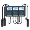 Analisador de água multifunção de pH, EC, ORP, TDS de alta precisão perfeito para uso doméstico e industrial