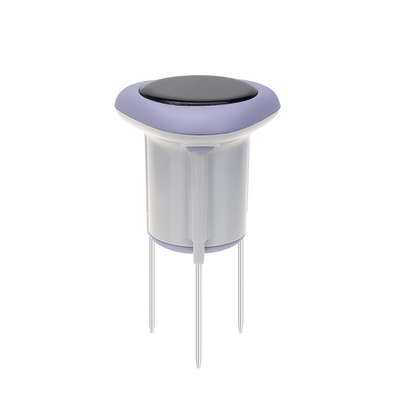 Detector de saúde do solo inteligente   Sensor a energia solar para análise de umidade, temperatura e fertilidade