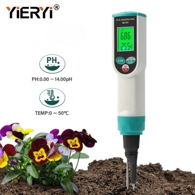 PH-2023 Tester de pH e Temperatura do Solo. Métro de pH digital de alta precisão para agricultura e jardinagem