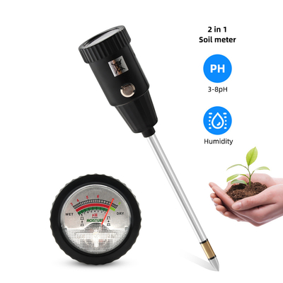 Dispositivo de Teste de Solo 2 em 1 Perfeito para Agricultores, Jardineiros e Produtores