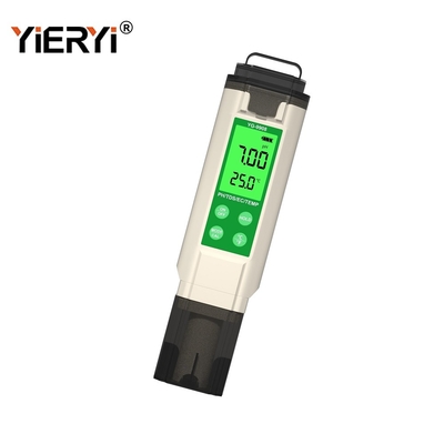 Caneta Testadora de Qualidade da Água PH TDS EC TEMP Com Visor Retroiluminado
