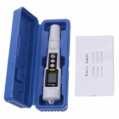 Medidor de salinidade digital com alta precisão para piscina de água salgada e aquário