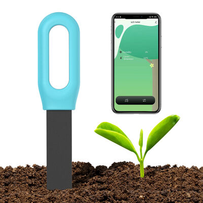 Monitor de temperatura de umidade do solo inteligente ZigBee sem fio para plantas controlado por aplicativo