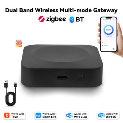Portal oficial Smart 2.4G/5G de banda dupla multi-modo, Wholehome Smart Home Hub, Suporta Zigbee Blue Tooth