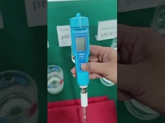Testador de pH de alta precisão para hidroponia de solo cônico, laboratório de alimentos e água potável